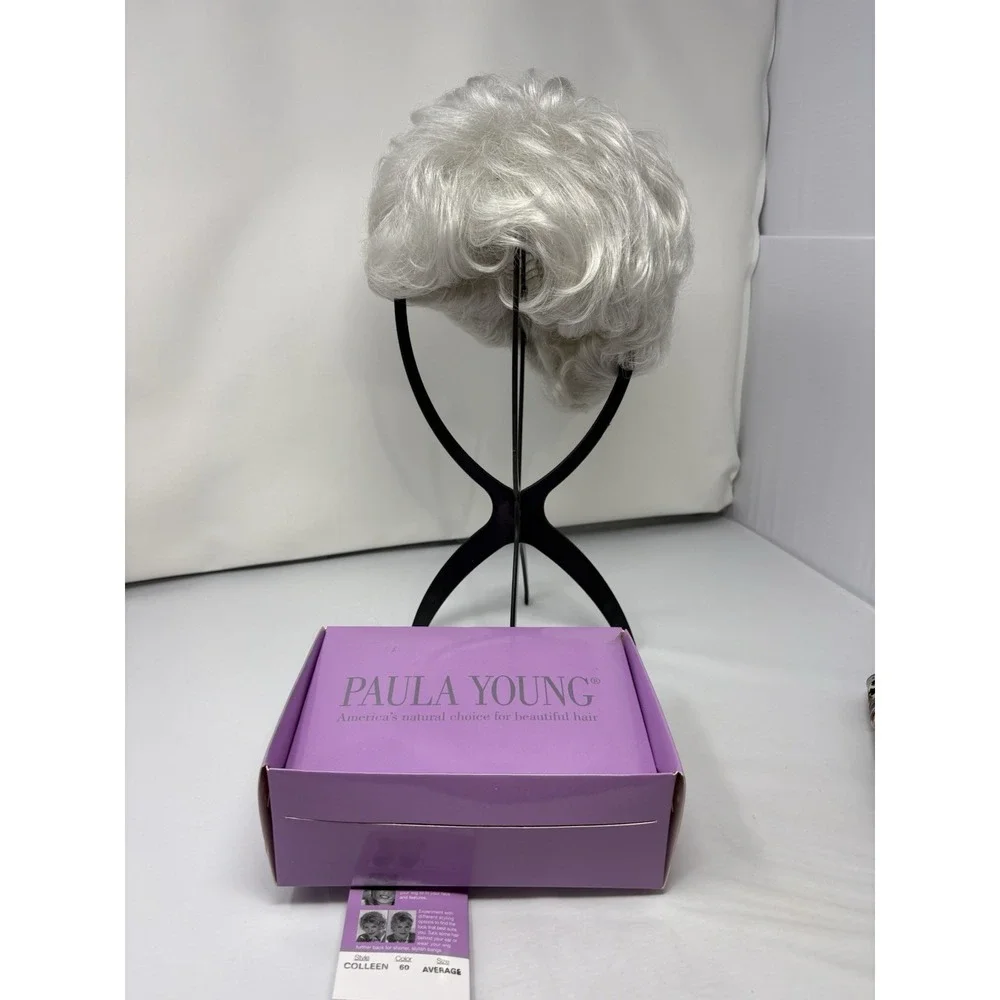Paula Young Color #60 Average Silver Gray Wig